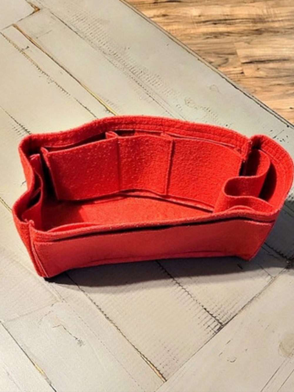 Red Tote Bag Organizer
